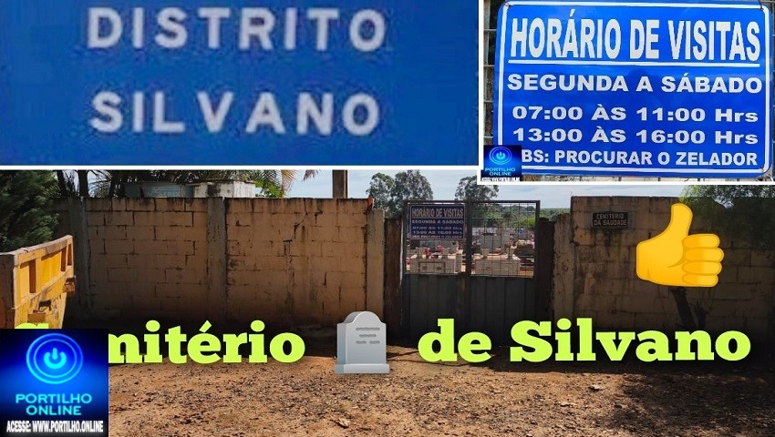 👉🏻👏🏻🪦🪧🫵🏻🫴🏻🤙🏻👍🏻Cemitério 🪦 de Silvano: após reportagem, imagens mostram zelo e cuidado com o local
