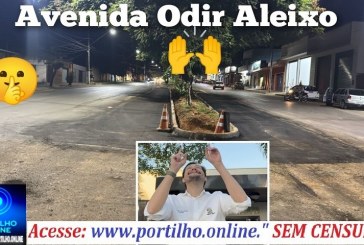 👉🏻👍🏻👏🏻🚧🙌🏻🤙🏻🐦🧢👟Avenida Odir Aleixo recebe asfaltamento e alargamento