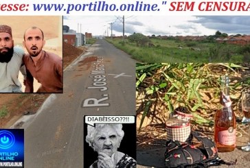 👉De… Quem é o sutiã ???👀 É macumba ou despacho? 📢😱❓🕯🕯🕯🍻🍾🐓🐔 Bom dia Portillho macumba bem na esquina aqui de 🏡 casa.