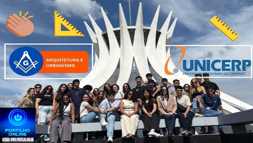 👉🏻👏🏻🫵🏻✍🏻🤝🤙🏻📝📚📍Brasília em Foco: alunos do UNICERP vivenciam a grandiosidade da Arquitetura e Engenharia Brasileira