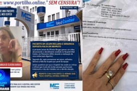 🏻 HOSPITAL MED CENTER⚖👿🚨🩺🩻🩸💊🧬💉🚑🩼😥Portilho…Med Center Patrocínio: paciente em jejum reclama e denuncia suposta falta de respeito👉🏻🤔👀🔎🔍