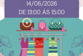 👉✍👏👍🙏👖👔👗👙👘👢💼👓🧥👕👖👚BAZAR BENEFICENTE NO CLUBE DAS  ROMÃS. Neste sábado dia 14/06/2026, das 13h30 às 15:h. Local: Avenida do Catiguá, N- 1,230 centro