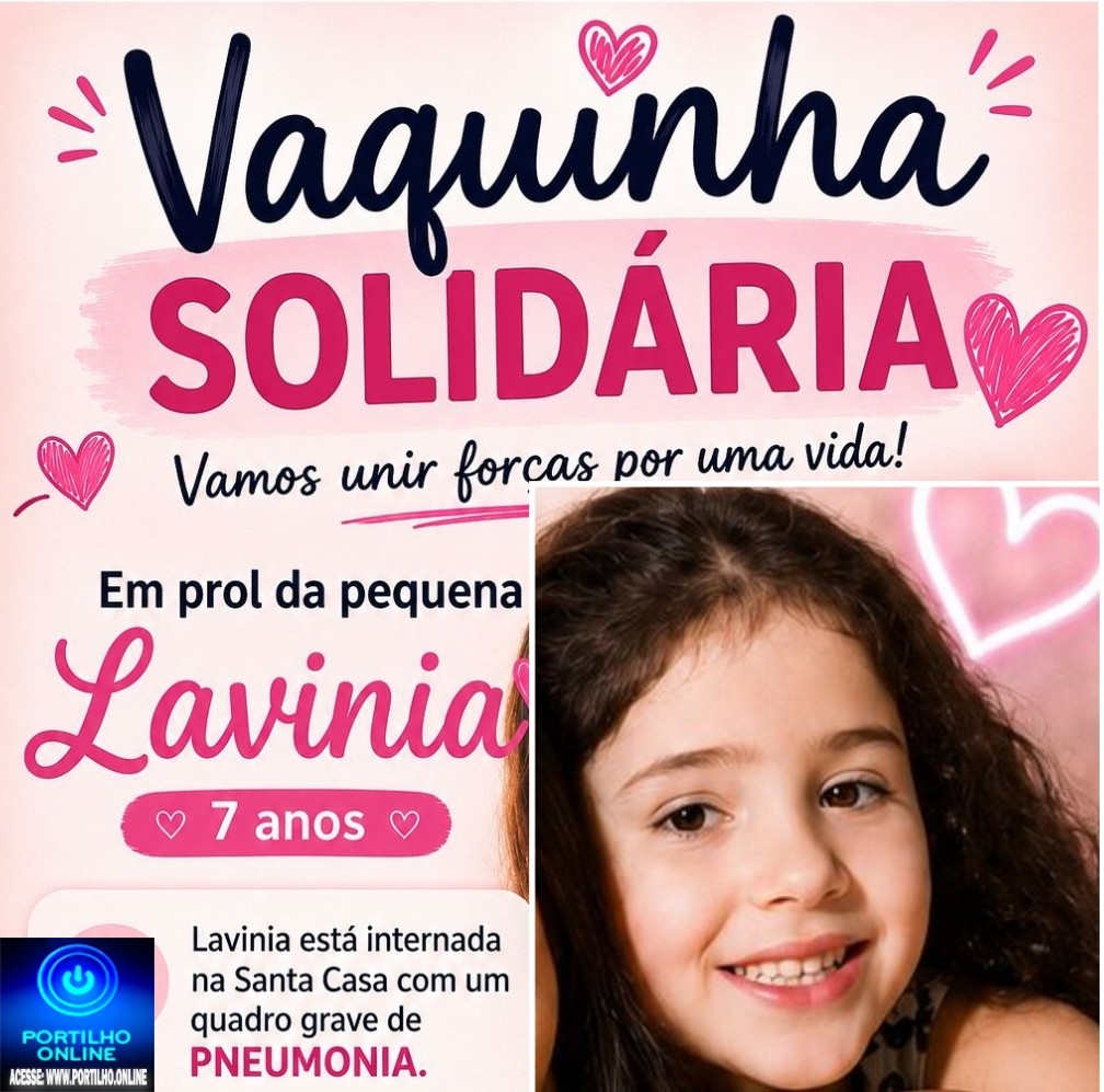 👉🏻🩻🩺😔🙌🏻🙏🏻😪😓🙌🏻🙏🏻Vakinha Solidária pra salvar garotinha Lavinia, de apenas 7 anos