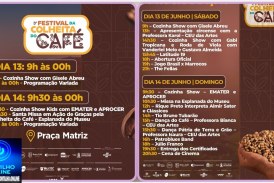 👉🏻👍🏻🎊🫵🏻🤝✍🏻Contagem regressiva: Patrocínio lança o 3º Festival da Colheita do Café com atrações para toda a família