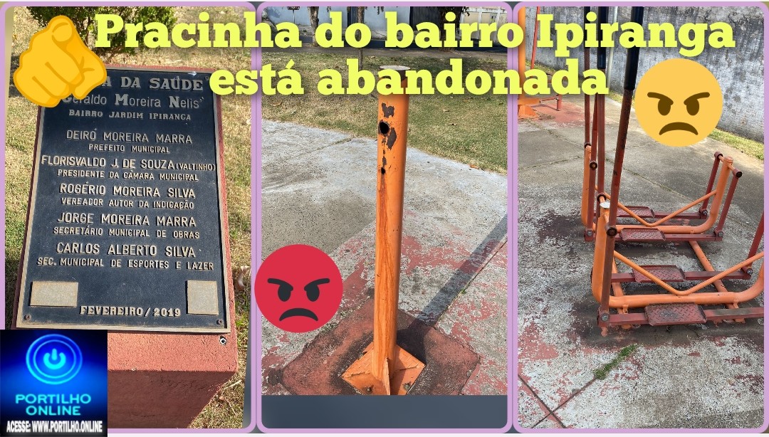 👉🏻🫵🏻😡😠👎🏻Mini -Pracinha do bairro jardim Ipiranga está abandonada