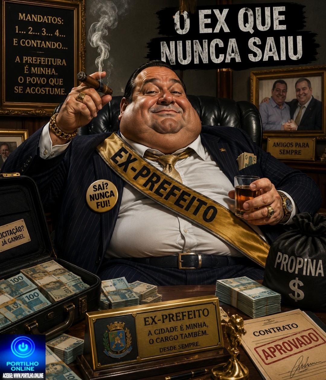 👉🏻🐺🐭🐀💸💰💳🗣️😡Ex prefeito líder da corrupção na sua gestão, crítica secretários da atual administração?🤔🤔🐀🐺