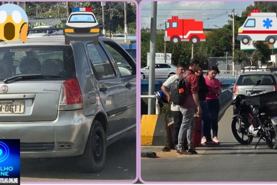 🚔😱🚑🚒🚓🚨🚓😱 ACIDENTE DE TRÂNSITO: ” TOCADOR DO PÁLIÃO”🚨 ATROPELA ENTREGADOR EM AVENIDA MOVIMENTADA