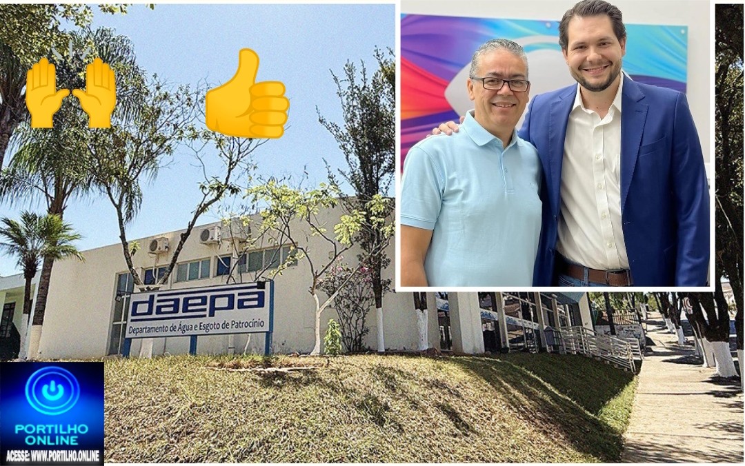 👉🏻🫴🏻🧤🙌🏻🤝🤙🏻✍🏻 DAEPA em boas mãos: gestão de Márcio Oliveira se destaca pela eficiência e rapidez no atendimento à população