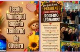 👉🏻🤝🙌🏻👏🏻🎊🎉🤠Festa junina da Escola Municipal Rogério Leonardo municipal Portilho  Belíssimas apresentações Muita gente.