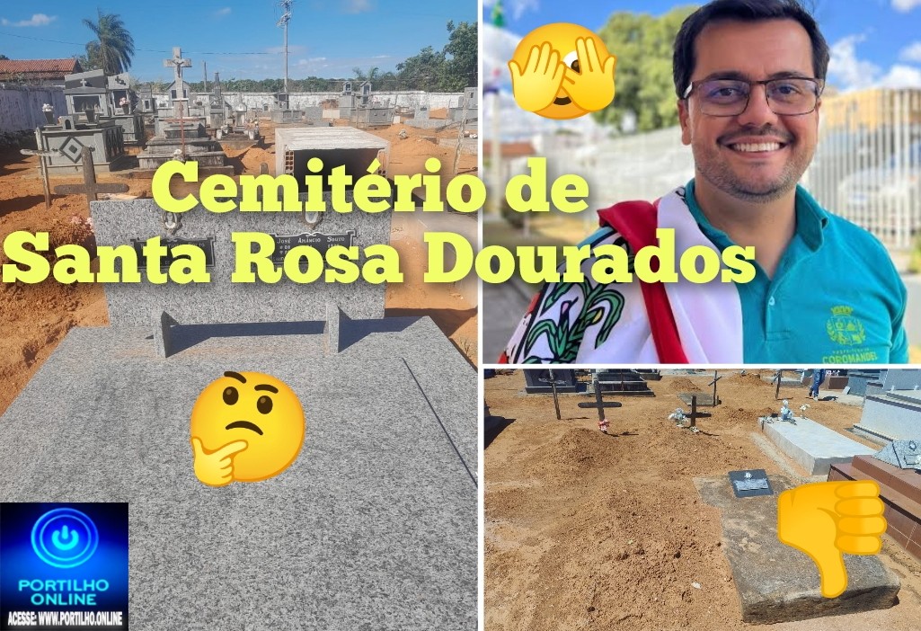 👉🏻😡🤔👎🏻🕯⚰⚰📌🕯Cadê o prefeito Dr Fernando Breno da cidade de Coromandel??? Túmulos foram invadidos …