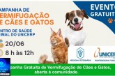 👉🏻🫵🏻🤙🏻👏🏻🙌🏻🦴🐶🐕‍🦺🦮🐕UNICERP promove Campanha Gratuita de Vermifugação de Cães e Gatos