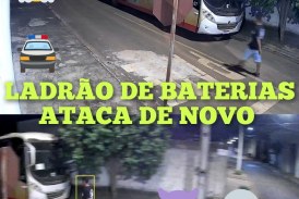 👉🏻👀🐁🐀😡🚓 Insegurança publica 🚔🚨😱☠👿👺👽Ladrão de baterias ataca de novo. Boa tarde Portilho Tudo bem