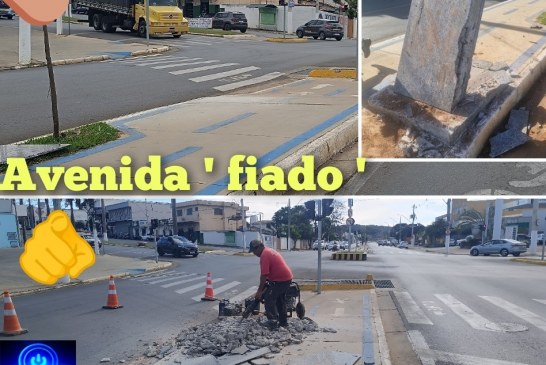 👉🏻🚒🚔🚨😱💸🫣👏🏻👏🏻Placa e símbolo 🚧  da ” avenida fiado”envolvida em polêmicas é retirada