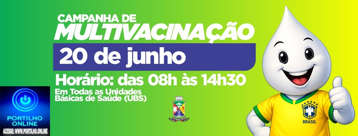 👉🏻👍🏻👏🏻🙌🏻📰 Notícias 🤙🏻 🗞️ 🤝🩻🩺💉💉💉Campanha de Multivacinação acontece neste sábado em todas as UBS do município