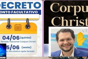 👉🏻👍🏻🙌🏻🙏🏻🫵🏻🫶🏻🤝 Prefeito Dr. Gustavo Brasileiro decreta ponto facultativo na sexta-feira após Corpus Christi