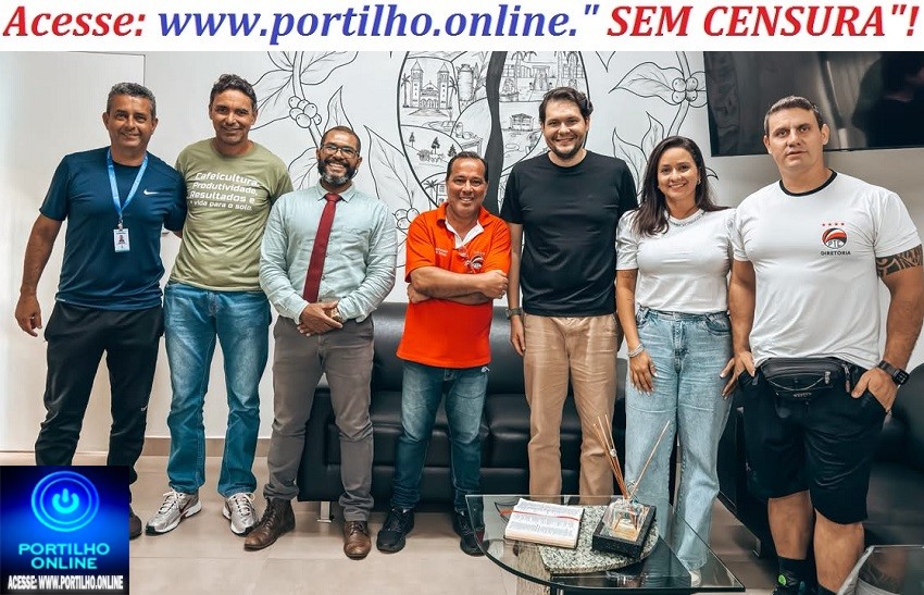 A Diretoria do Patrocínio Tênis Clube (PTC) gestão 2025/2027 esteve reunida com o Prefeito Municipal Gustavo Tambelini Brasileiro