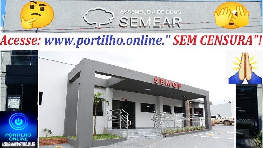 👉🏻🫵🏻🙌🏻👀🙌🏻🙏🏻🫶🏻Secretaria de Obras e Assembleia de Deus “$EMEAR” 💸💰🫣🤔 Tem tudo a ver?