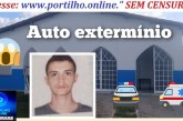 👉🚨🔬😱🚔⚰😥🧐🤔🕯🚒🚑 AUTOEXTERMINIO. JOVEM DE 20 ANOS DO BAIRRO MORADA NOVA!!!!  HOMEM AMARRA CORRENTE NO PESCOÇO