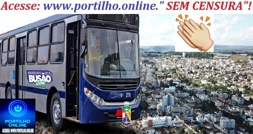 👉👍👏🙌🤝Busão Livre amplia acesso ao transporte público e garante mais economia para a população