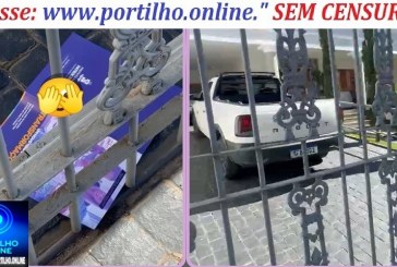 👉🏻🗞️👏🏻👍🏻🫵🏻✍🏻🐦 Revista Azul das Conquistas chega à casa do ex-prefeito
