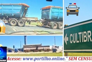 👉🏻🚨🚔🚧😱⚠️🛑🤔👀🫵🏻⚠️ CULTIBRAS: Carretas bitrem colocam motoristas em risco na MG-230