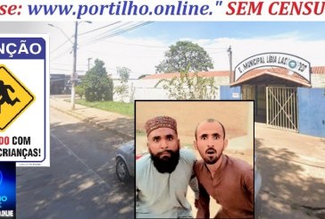 👉📢🚔🗣🚧🚨🚑🚔🛑🚦🚏Perigo!!! crianças correm riscos de serem atropeladas em frente a escola. Libia Lassi.