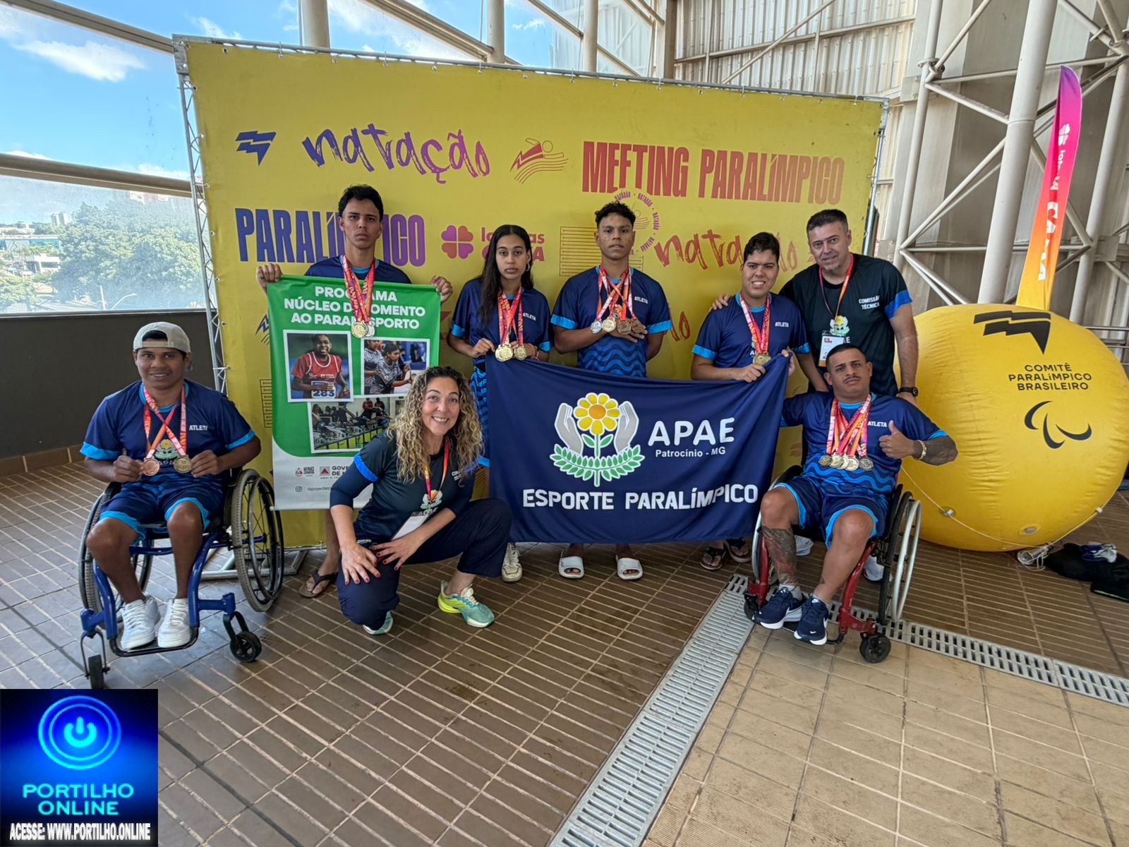 👉🏻🙌🏻👍🏻👏🏻🧑🏻🦽🤾🏻🚴🏻🏆🥇🥈Neste fim de semana, nossos atletas representaram a APAE de Patrocínio no Meeting Paralímpico Loterias Caixa, em Belo Horizonte/MG