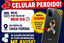 👉🗣🧐📢😱😳🔎🚔🔍📲🫵🏻Celular perdido! Modelo e da marca Xiaomi