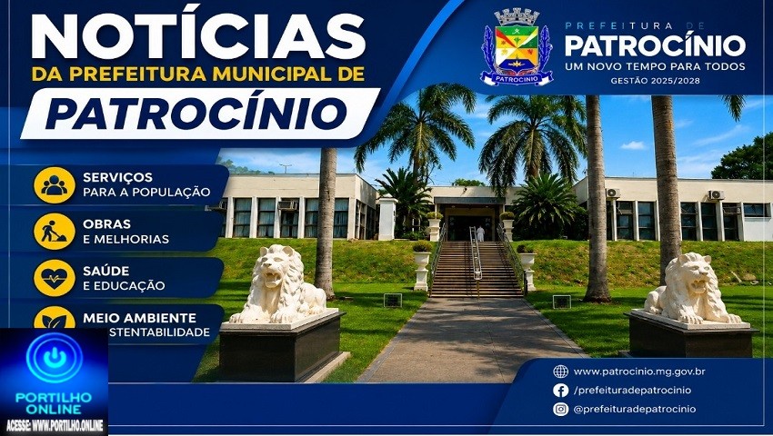 👉🏻🤝👍🏻 Notícias 🗞️👏🏻 da prefeitura municipal de Patrocinio…