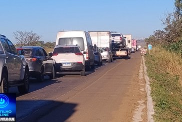 👉🏻⛳🕳️👎🏻🚔🚧😱🚥⚠️👀 Obras na BR-365 continuam gerando reclamações e longas esperas