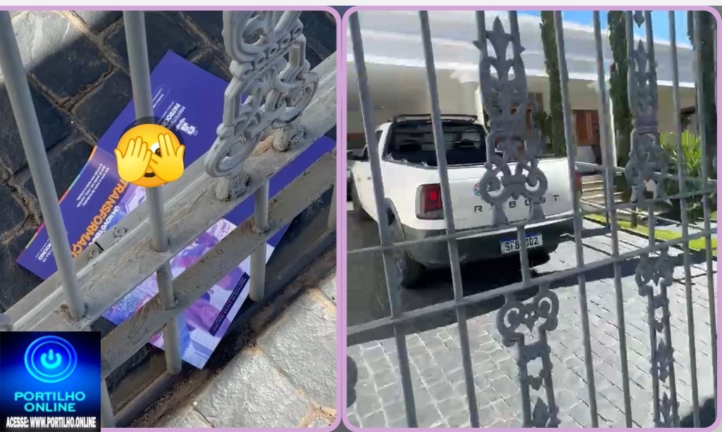 👉🏻🗞️👏🏻👍🏻🫵🏻✍🏻🐦 Revista Azul das Conquistas chega à casa do ex-prefeito