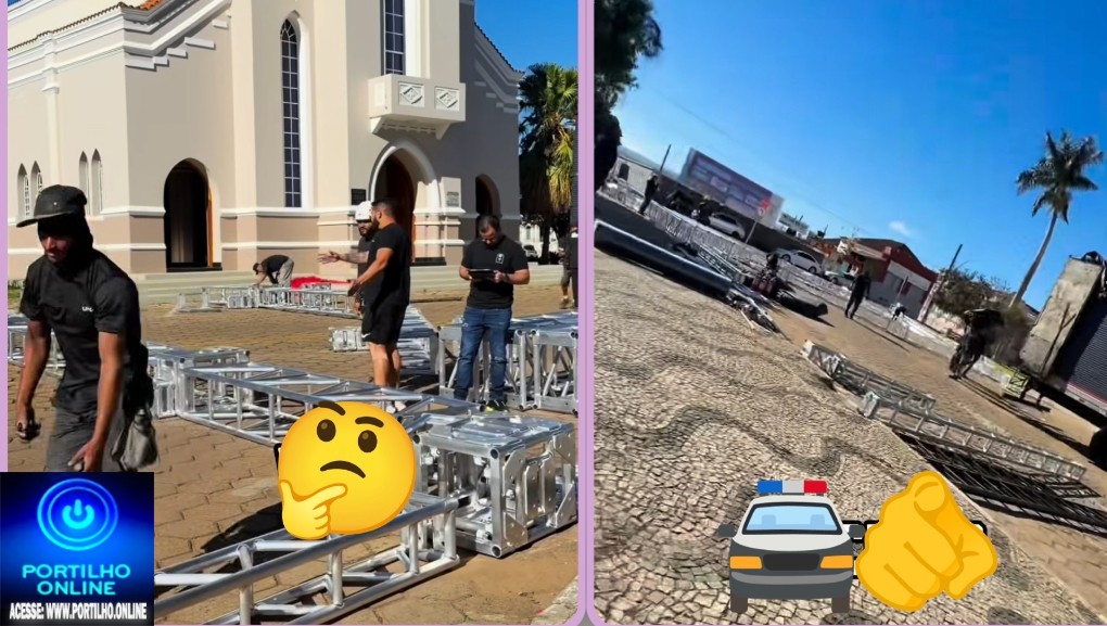 👉🏻🚧🚨🛑🤔🫵🏻👍🏻👀Bom dia, Portilho. Poderia nos passar uma resposta sobre o que está acontecendo na praça da matriz?