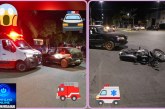 👉🏻🚨😱🚔🚓🚑🚒🚧Grave acidente é registrado no cruzamento das avenidas Faria Pereira e Venezuela, no Bairro Nações
