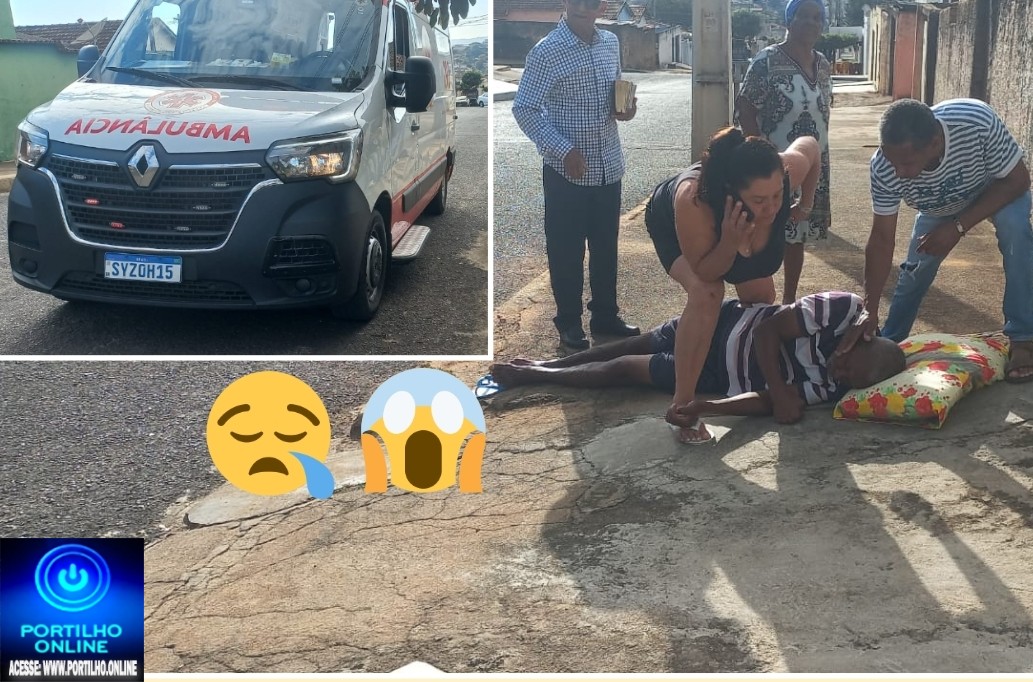 👉🏻🩻🩺💊🗣😱😡😠🚑Senhor passa mal no bairro Matinha e é socorrido após várias tentativas de socorro do SAMU