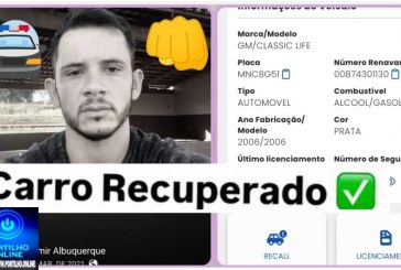 👉🏻📣🫵🏻👊🏻🚨🚔❔🗣️🤭🫢CASO DO CARRO EMPRESTADO: VEÍCULO É DEVOLVIDO APÓS REPERCUSSÃO DA MATÉRIA PUBLICADA NO SITE