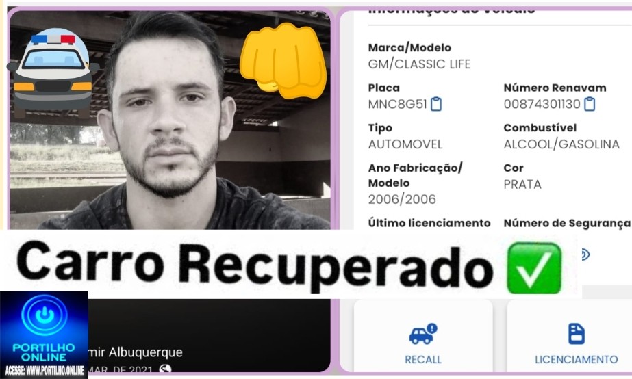 👉🏻📣🫵🏻👊🏻🚨🚔❔🗣️🤭🫢CASO DO CARRO EMPRESTADO: VEÍCULO É DEVOLVIDO APÓS REPERCUSSÃO DA MATÉRIA PUBLICADA NO SITE