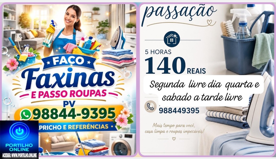 📢👉👍🤝👏🙌🛠⚒DIARISTA!!! Se você precisar de uma ótima diarista, ligar para a Beatriz – 34 8844-9395