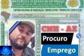 👉🏻👍🏻🚧🚛🚚🚨 Motorista de carteira CNH ( AE ) procura emprego