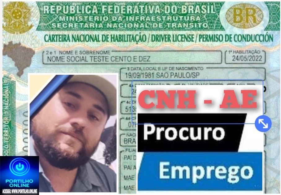 👉🏻👍🏻🚧🚛🚚🚨 Motorista de carteira CNH ( AE ) procura emprego