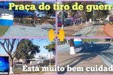 👍🏻👏🏻🫴🏻🙌🏻🤝Praça do tiro de guerra. Está muito bem cuidada