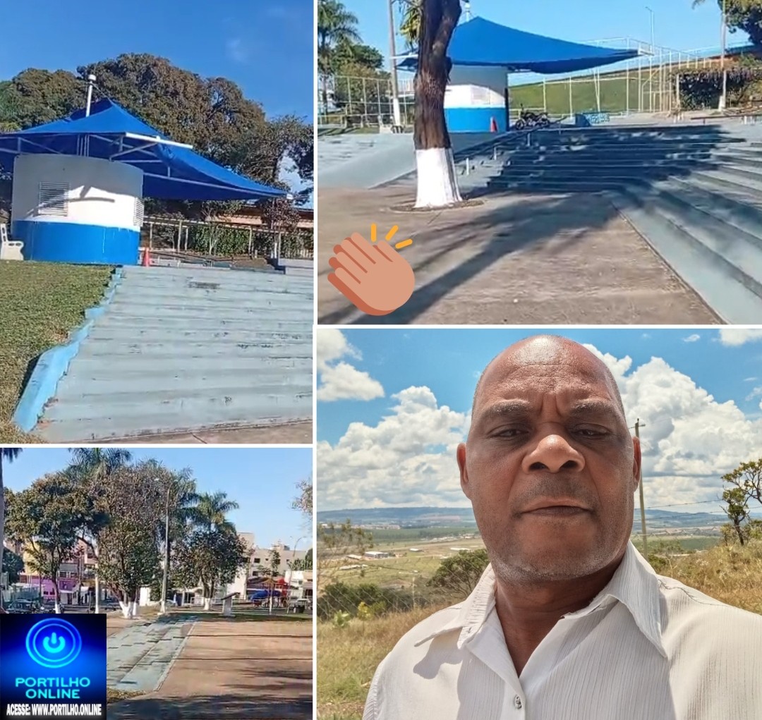 👉🏻👏🏻🙌🏻👍🏻🫴🏻🫵🏻🤙🏻🌻🌼🌲🌳Exemplo de servidor público: Osvaldo Ferreira dos Santos, zelador da Praça do Tiro de Guerra