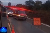 👉🏻🚔😱🚑🚏🚑🚒🚑 Acidente é registrado na BR-365, próximo ao Caipirão