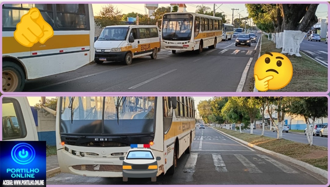 🫵🏻🚧🤔🚔🛑🚏😤⚡🚸 Perigo em frente à Escola Municipal Líbia Lassi, no bairro Santo Antônio