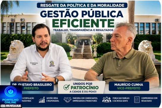 👉🏻👏🏻👍🏻🐎🤝🐦🇧🇷🧢🏆🥇Gestão pública eficiente: Gustavo Brasileiro e Maurício Cunha lideram novo momento político em Patrocínio