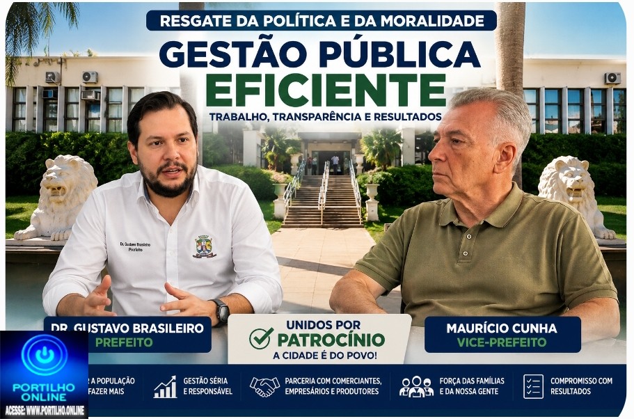 👉🏻👏🏻👍🏻🐎🤝🐦🇧🇷🧢🏆🥇Gestão pública eficiente: Gustavo Brasileiro e Maurício Cunha lideram novo momento político em Patrocínio