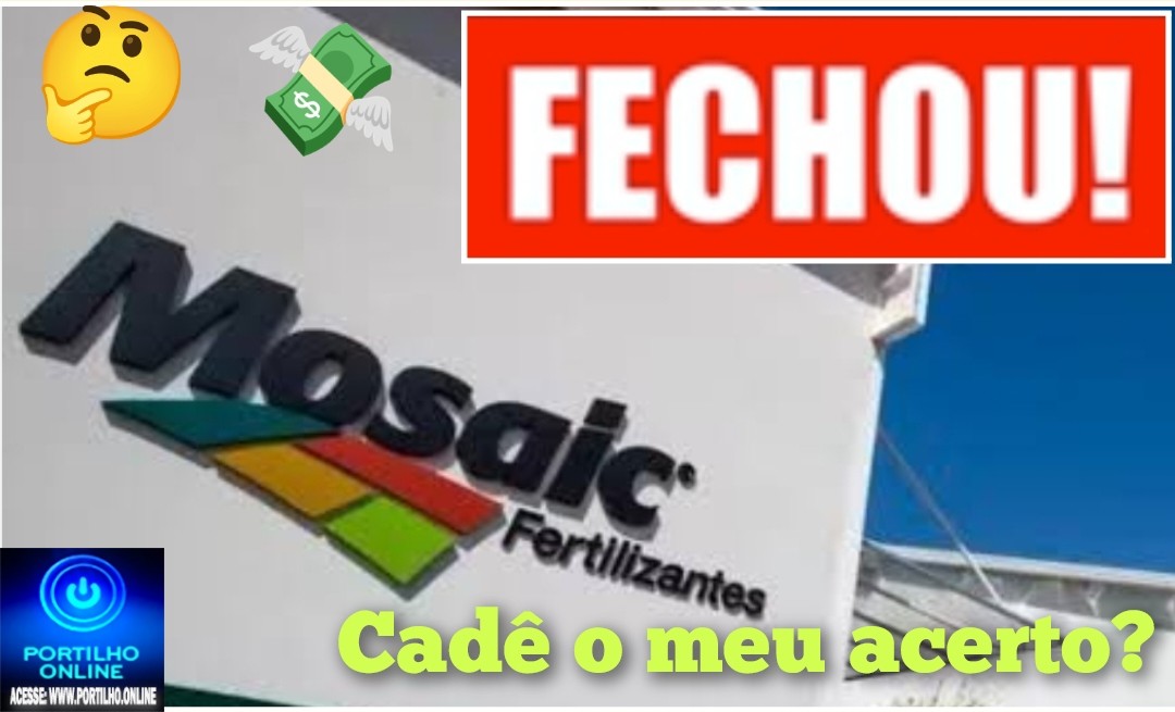 👉🏻💸🫵🏻😡☠️😱🚨⚖️Mosaic. Cadê o meu acerto?👎🏻Bom dia Portilho