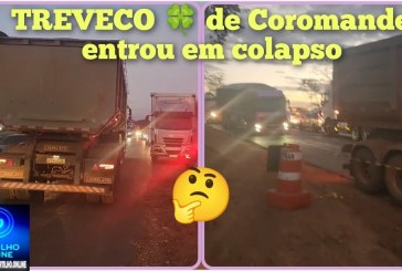 👉🏻🩺👎🏻😱🚧🛑🚏🚦Coromandel!👎🏻😡Portilho, boa noite! O trevo de Coromandel está um caos praticamente entrou em colapso agora à tarde
