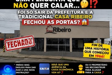 👉🏻🤔🏡🚧🫵🏻💰👀🫣👿💩👺Uma pergunta que não quer calar… 🤔⁉️ Foi só sair da Prefeitura e a tradicional Casa Ribeiro fechou as portas? 😱