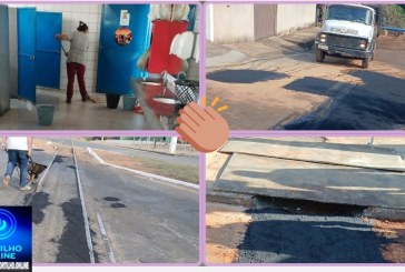 👉🏻🚧🙌🏻👍🏻👏🏻👏🏻👏🏻Secretaria de obras: Reparos, melhorias nas vias públicas atende as reclamações 
