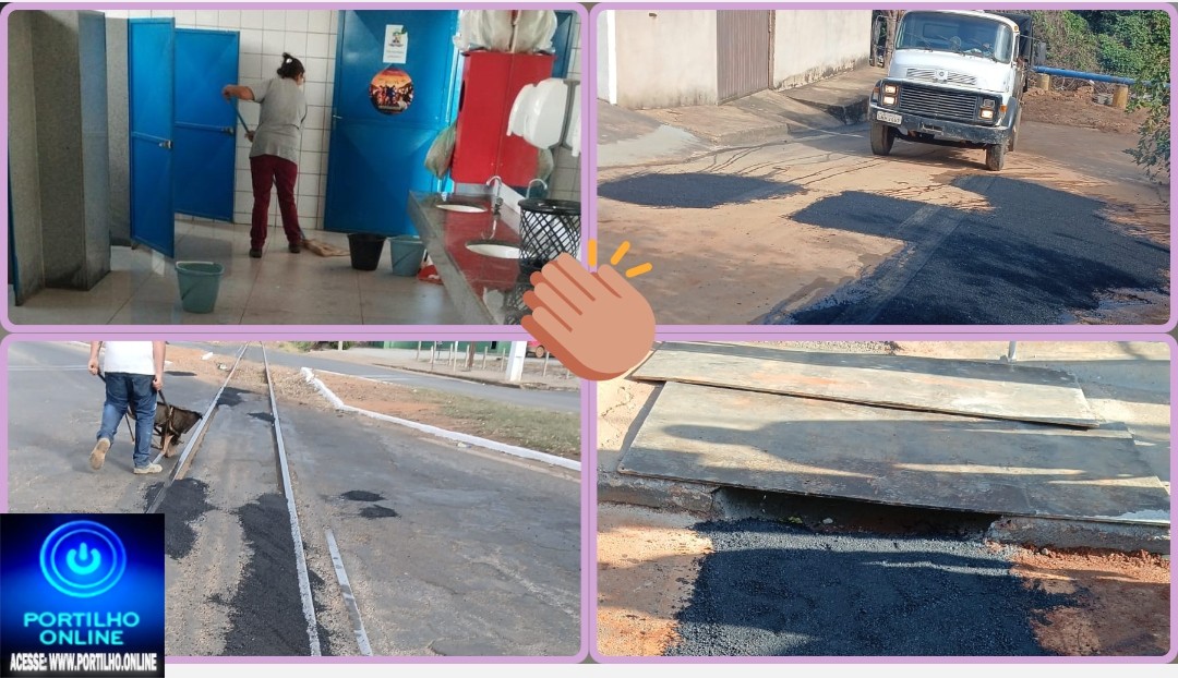 👉🏻🚧🙌🏻👍🏻👏🏻👏🏻👏🏻Secretaria de obras: Reparos, melhorias nas vias públicas atende as reclamações
